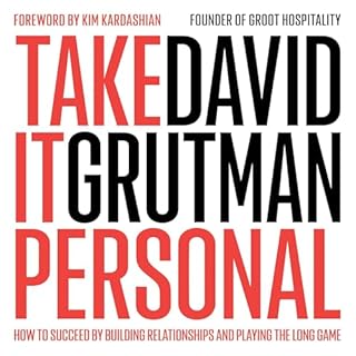 Take It Personal Audiobook By David Grutman cover art