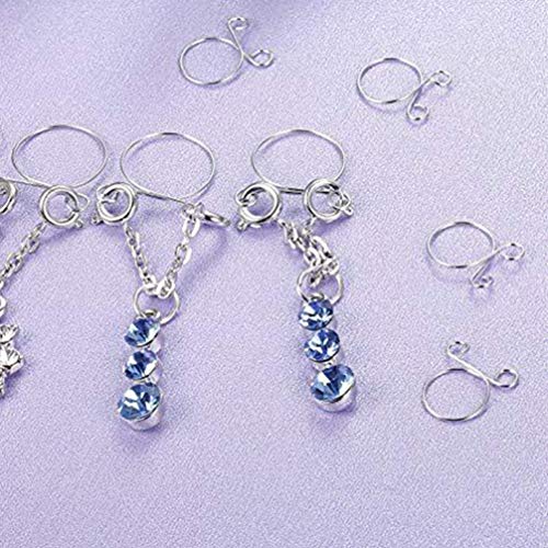 ARTIBETTER 2 Pares Anéis de Mamilo Sexy Piercing Mamilos Piercing Anéis de Mamilo Cristal Strass Joi