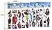 3D Stickers for Scrapbooking – Stickers of Michael Jackson – 3D Puffy Stickers 5 Sheet (Mix of 5 - Michael Jackson)
