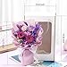 lovenfold Flowers for Delivery,Preserved Flowers Bouquets,Purple Rose Bouquets That Last 1-3 Years,Birthday Flowers Gifts for Women Mom Grandma Wife Friends