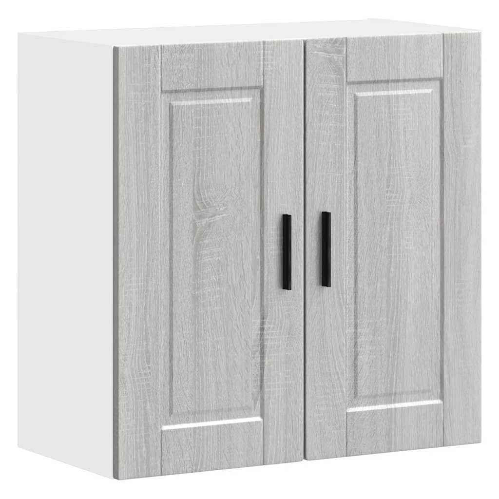VIDAXL - Kitchen Wall Cabinet - Porto - 60 x 60 x 31 cm - Grey