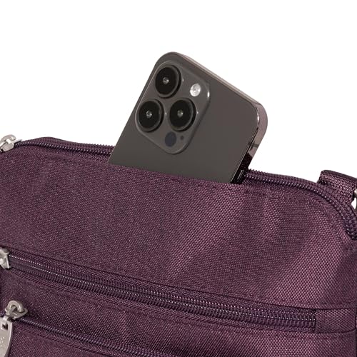 Image of Baggallini Modern Pocket Crossbody Bag for Women, 8.5 inchx8.5 inch Handbag Purse with RFID, Lightweight Water-Resistant