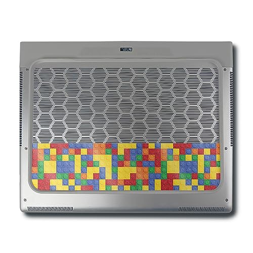 Image of MightySkins Glossy Glitter Skin Compatible With Alienware X16 R1 (2023) Full Wrap Kit - Brick By Brick | Protective, Durable High-Gloss Glitter Finish | Easy To Apply & Change Styles | Made in the USA