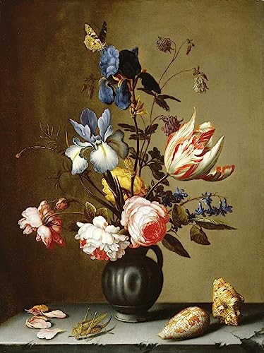 Lienzo de flores barrocas para crear un ambiente calido y elegante en el comedor familiar