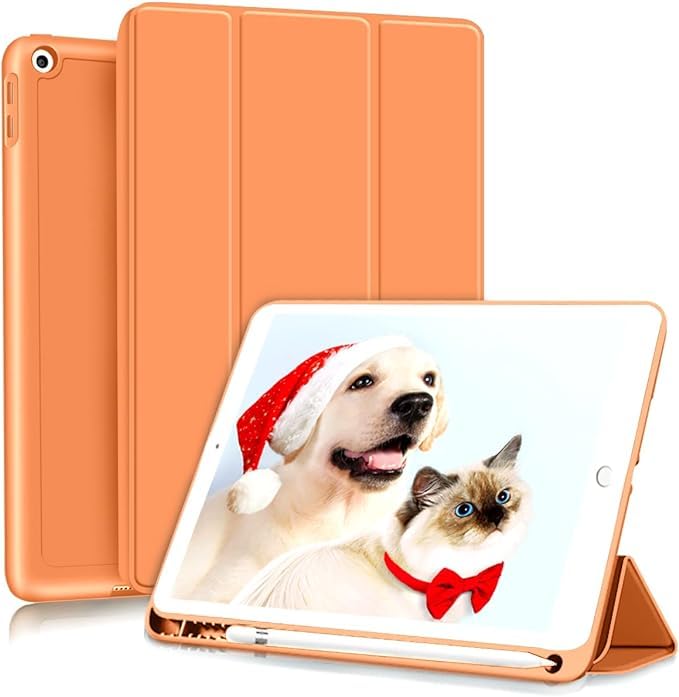 See full amazon price history chart for Printme Case for iPad 9th/8th/7th Generation 10.2 inch, Slim Lightweight Trifold Stand Smart Case with Pencil Holder, Auto Sleep/Wake Soft TPU Back Cover for iPad 10.2 2021/2020/2019 (Orange) Printme Case for iPad 9th/8th/7th Generation 10.2 inch, Slim Lightweight Trifold Stand Smart Case with Pencil Holder, Auto Sleep/Wake Soft TPU Back Cover for iPad 10.2 2021/2020/2019 (Orange) (B0CKZ7M68H) Amazon Price History, Amazon Price Tracker