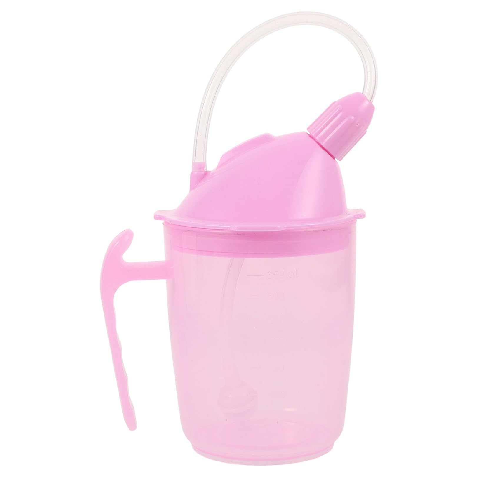 Anneome Taza Antigoteo Para Adultos Pajita Para Pacientes Encamados y Disfagia Fabricada Material De Alimenticio Ligera y Funcional Para Beber Agua Caldos