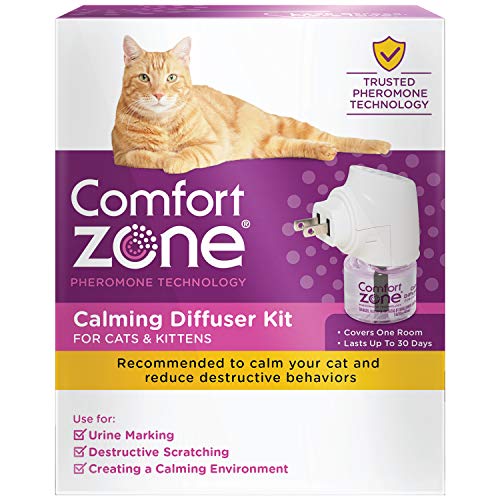Comfort Zone Diffuser Kit for Cat Calming | Cat Calming Formula | Single