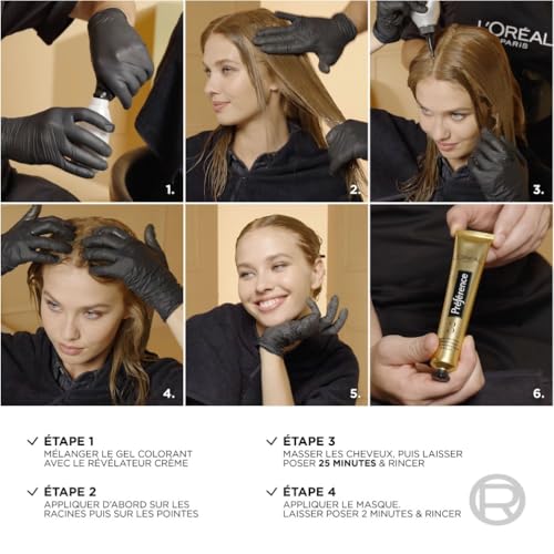 Coloration Permanente 5.25 Antigua Châtain Glacé Brillance Haute Intensité Préférence 'oreal Paris La Boîte - vue 9