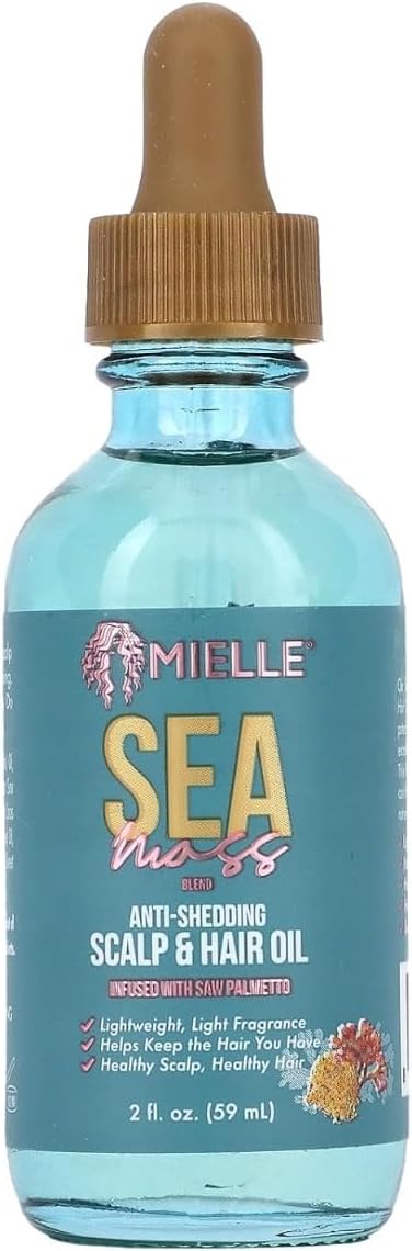 Mielle, Anti-Shedding Scalp & Hair Oil, Sea Moss, 2 fl oz (59 ml)