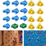  Victool Presas de Escalada for niños, Multi-Color de Escalada en Las Rocas de Muro de Escalada de Piedras Clasificados Juego de Pernos de Interior al Aire Libre, 20Pcs