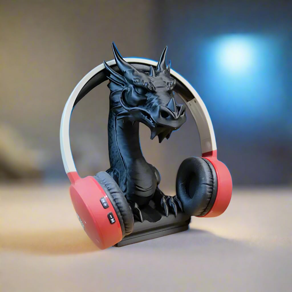generic Dragon Headphone Stand Throne Decorative Figurine-picture-29