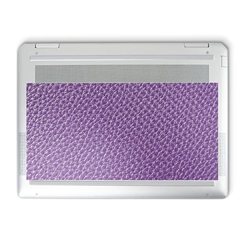 Image of MightySkins Carbon Fiber Skin Compatible with HP Spectre x360 14 inch (2022) Full Wrap Kit - Purple Pleather | Protective, Durable Textured Carbon Fiber Finish | Easy to Apply | Made in The USA