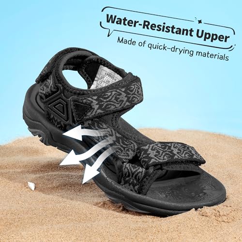 DREAM PAIRS Kids Adventurous Light-Weight Adjustable Straps Summer Sandals (Toddler/Little Kid/Big Kid)3