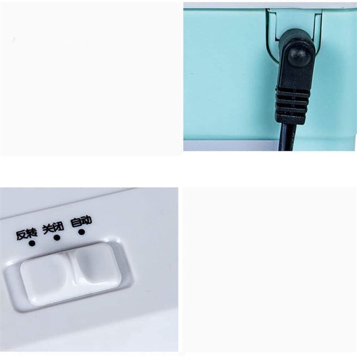 Paper Shredder - Mini Desktop Office Electric File Shredder Plastic