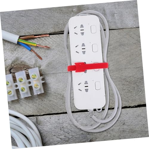 OSALADI 100 piezas bridas para cables para gestión de cables y electrónica miniatura 6
