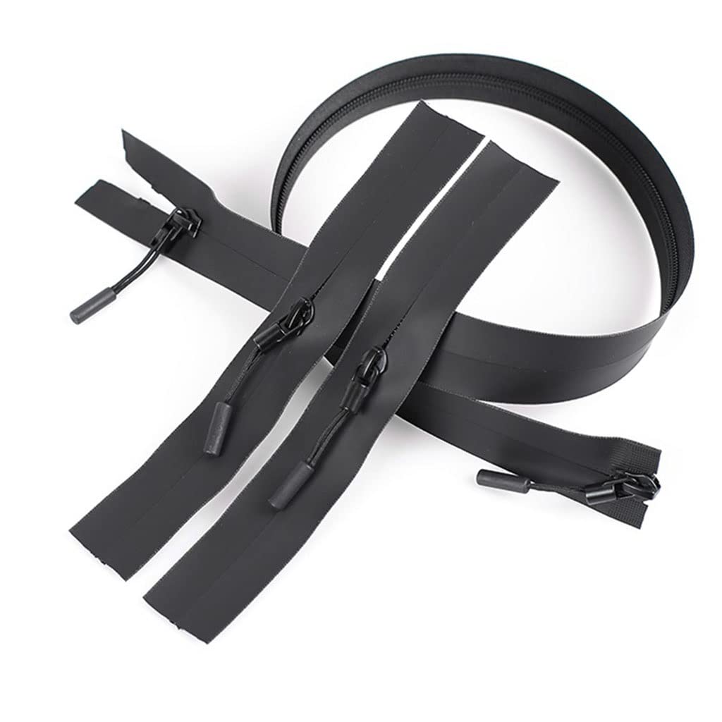 Cremalleras, Cremallera de metal, cremalleras en espiral, deslizadores de cremallera continuos, 1 pieza de cremalleras n.° 5, cremalleras separadoras a granel for coser y hacer manualidades(