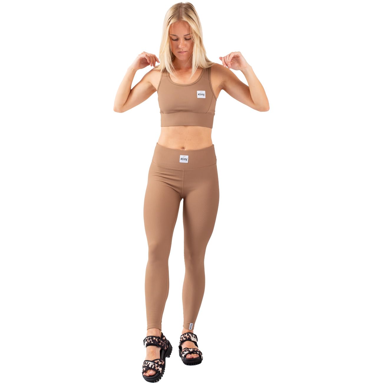 Eivy Pocket Rib Tights - Leginsy Kobiety
