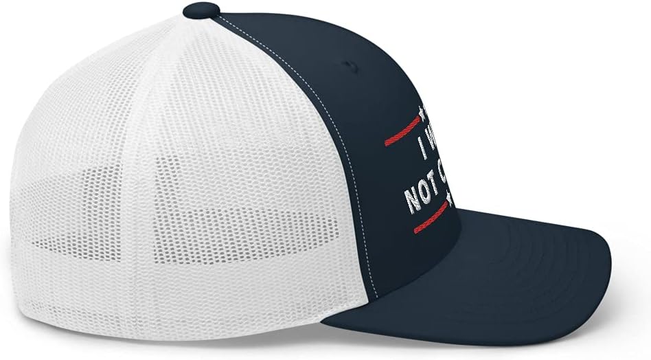 I Will Not Comply (Embroidered) Snapback Trucker Hat
