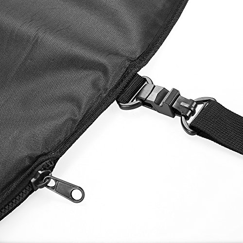 Tomshin Saco de remo de caiaque comprido para barco de caiaque para canoagem e capa de bolsa com sup