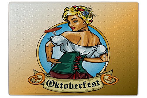 Preisvergleich Produktbild LEotiE SINCE 2004 Puzzle Welt Reise Oktoberfest Bedruckt 120 Teile