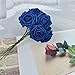 DerBlue 60pcs Artificial Roses Flowers Real Looking Fake Roses Artificial Foam Roses Decoration DIY for Wedding,Arrangements Party Home Decorations
