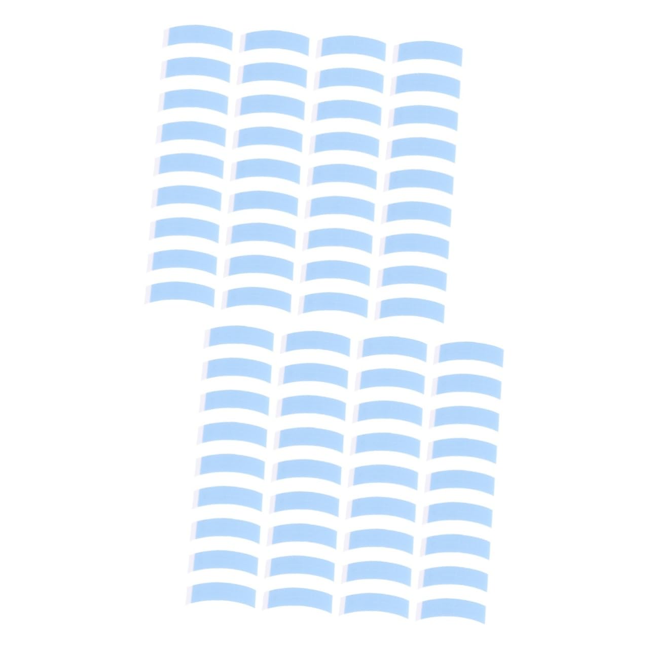 FOMIYES 2sets Safe Convenient Wig Tape Double Sided Adhesive Tape for Women's Hair Extensions 36pcs*2