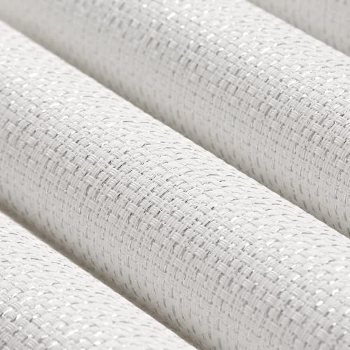 Sets de table blancs en vinyle parfaits pour vos repas de famille