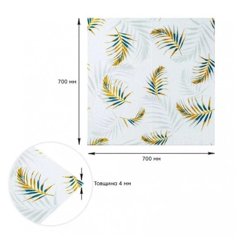 Image of Barebeauty 3D Wall Panel Wallpaper, Self Adhesive PE Foam Brick Sticker, Waterproof Wall Covering for Home Decor, 70 x 70 cm (Pack of 1, 5.27 Sq. Ft. Approx)