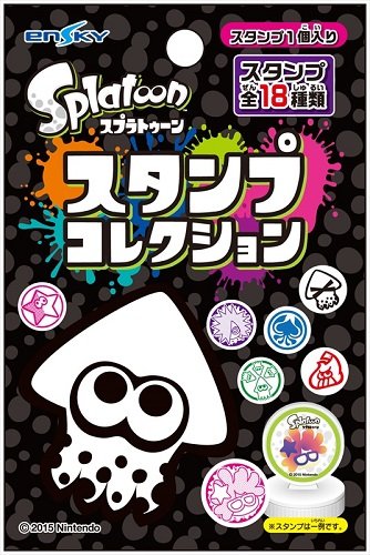 Amazon | スプラトゥーン スタンプコレクション BOX商品 1BOX = 18個