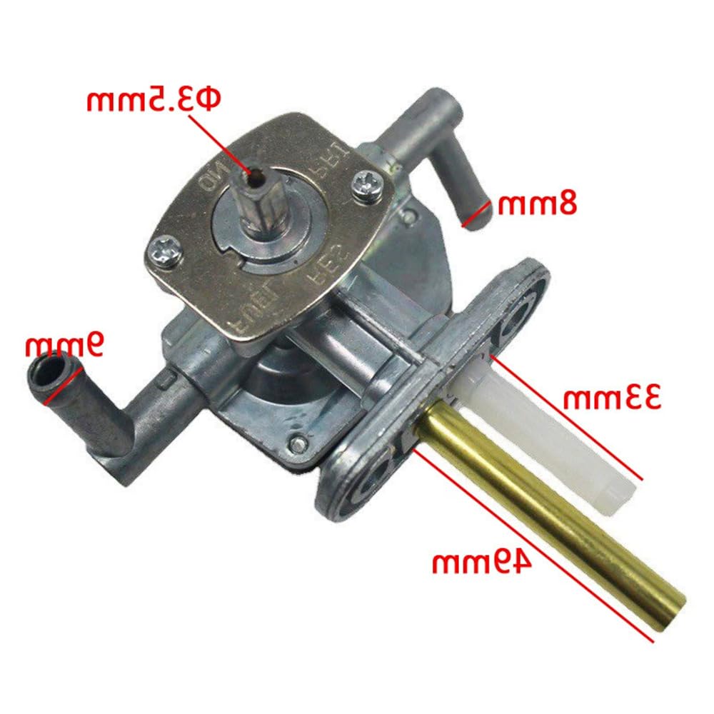 Grifo De Combustible 44300-38F00 Para Suzuki LTZ-400 2X4 Quadsport Z400 2003-2007, Grifo De Combustible On Off