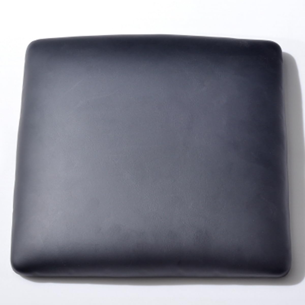 Lominc Square Vinyl Leather Stool Cushion for Industrial Metal Stools, Waterproof and Easy to Clean