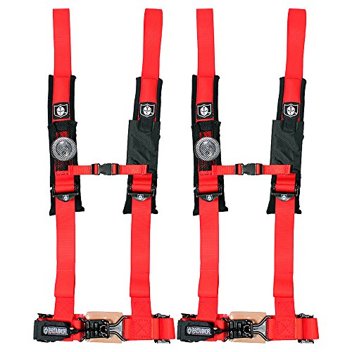 Pro Armor A114220RD Red 4 Point Harness 2