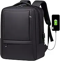 Dynamart Mochila Executiva Luxo Premium Impermeável Antifurto Porta USB Notebook 17,3' Viagem Trabalho Escolar Masculina Feminina Resistente