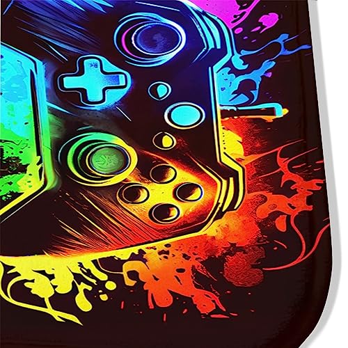 Image of Gaming Rug for Boys Room - Gamer Rug with Game Controller Design for Esports Room, and Boys' Game-Themed Bedroom 60x40 inches