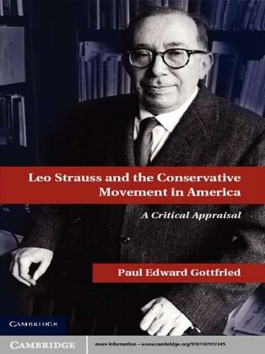 Leo Strauss and the Conservative Movement in America: A Critical Appraisal