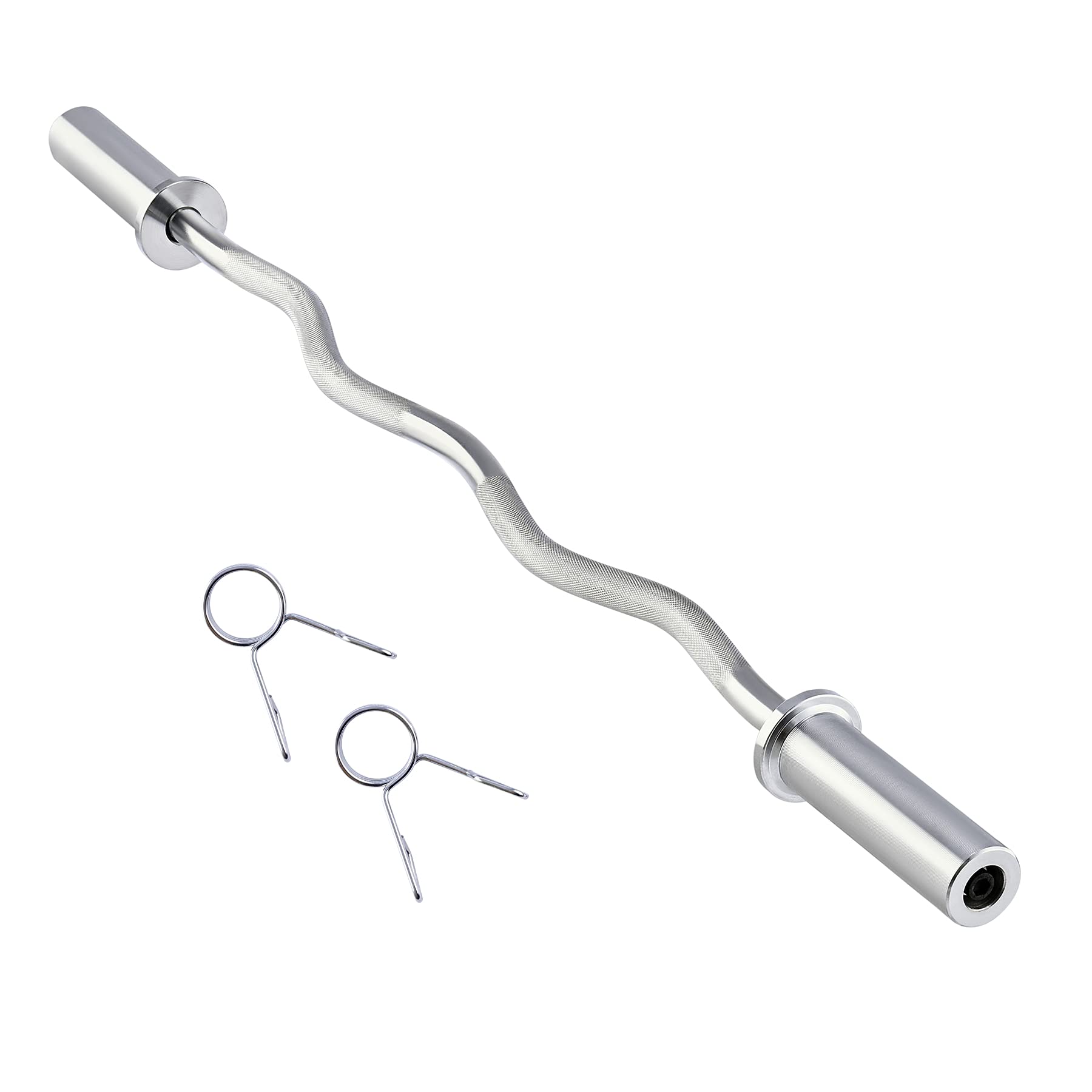 Buy Z ZELUS 4' 5' 6' 7'3'' Tricep & Bicep Combo Straight Bar, 120cm