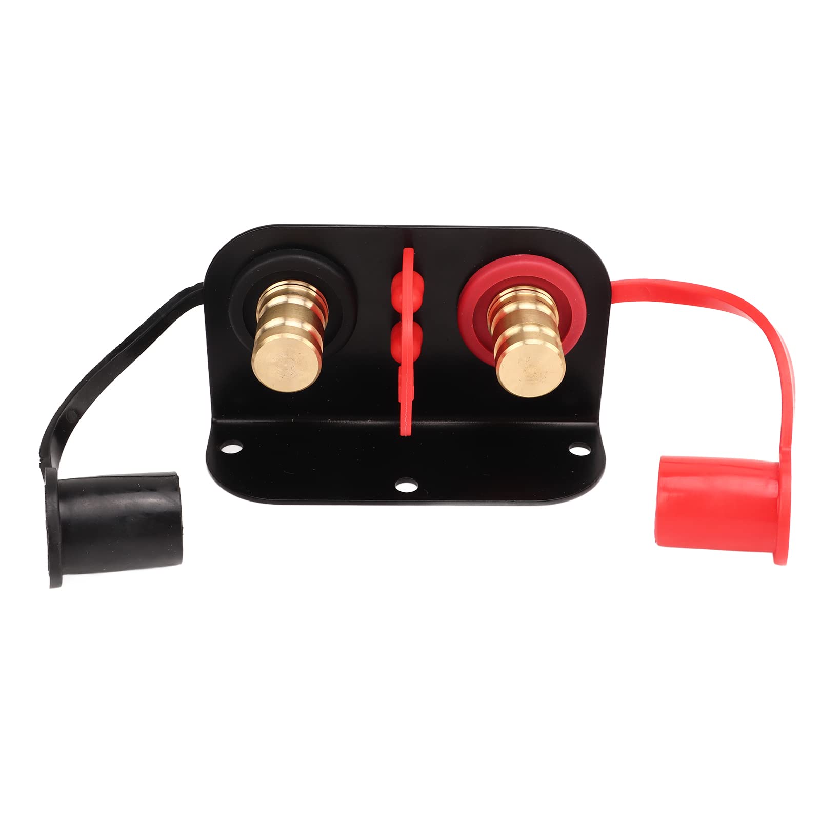 Terminali della Batteria Remoti, Ampia Applicazione Kit di Riposizionamento del Terminale della Batteria con Linguetta di Sicurezza a 2 Tappi per Auto UTV ATV per Falciat
