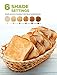 IKICH Toaster 4 Slice, Toaster 2 Long Slot Stainless Steel, Warming Rack, 6 Browning Settings, Defrost/Reheat/Cancel, Removable Crumb Tray, 1300W