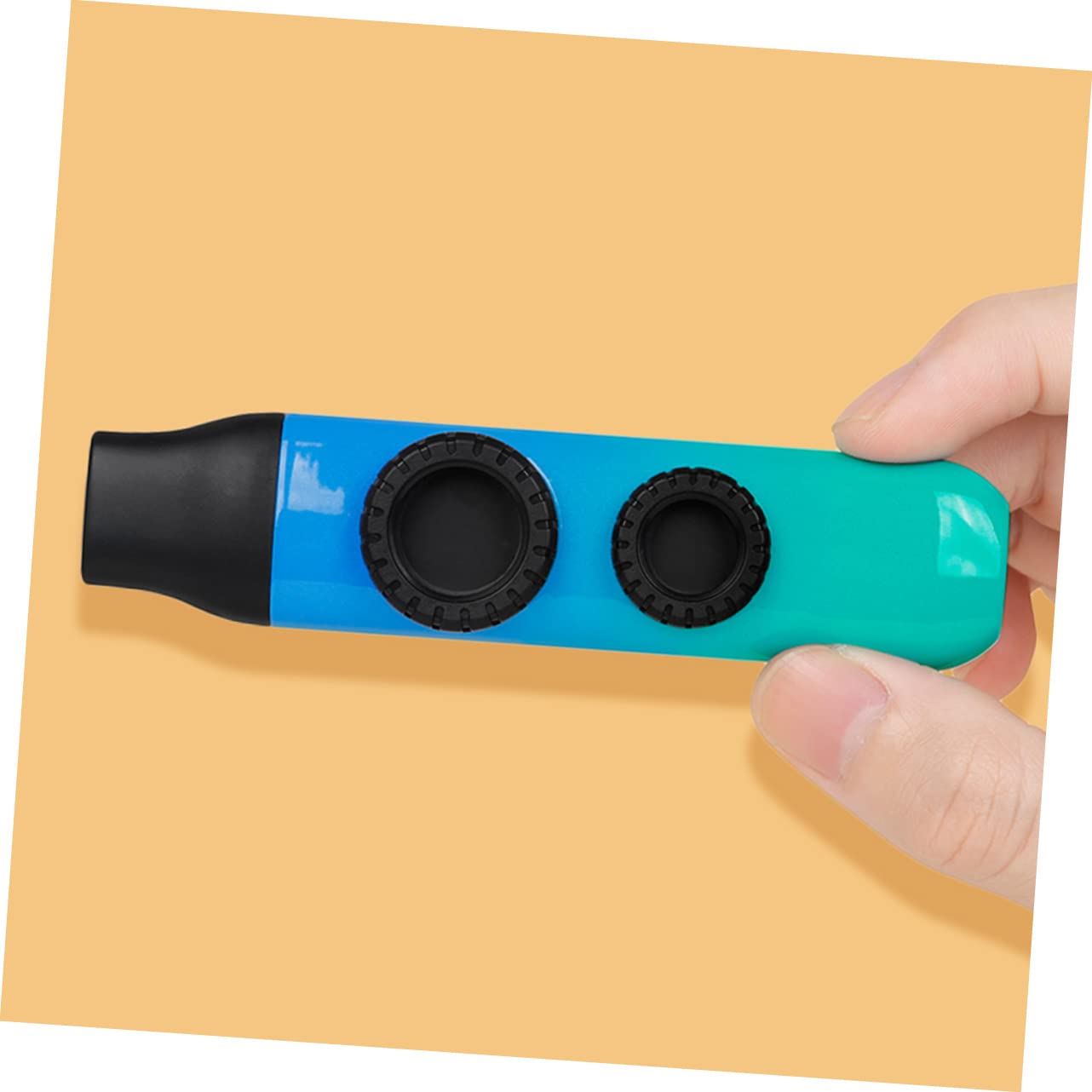 TOYANDONA 4juegos Kazoo Profesional Para Niño Niña y Adultos Doble Agujero Instrumento Musical Para Acompañar Guitarra Ukelele Violín y Piano Diseño Gradiente Fácil De Tocar