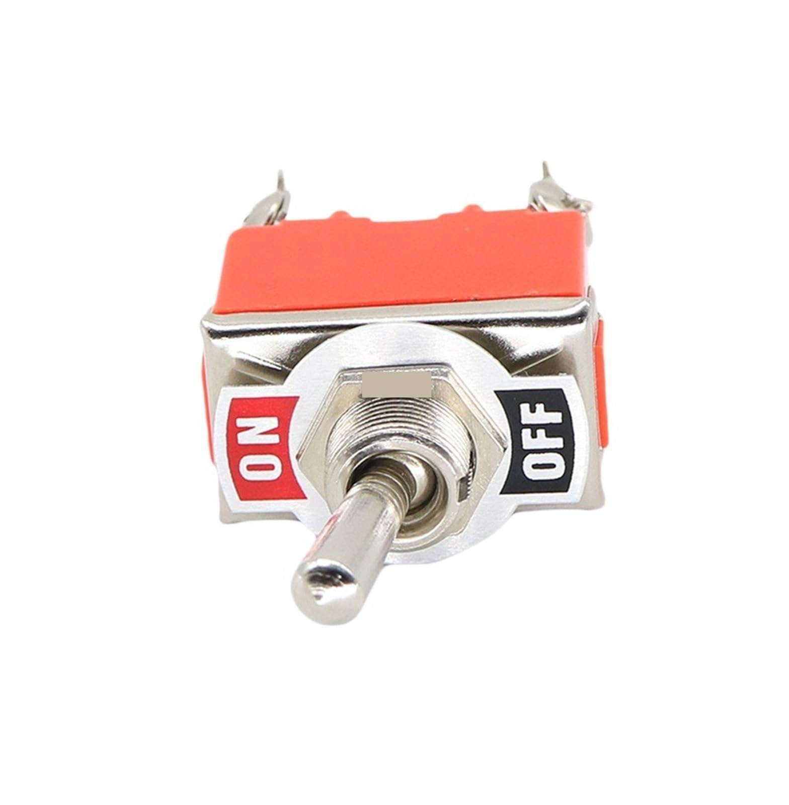 mikroprzełącznik, 1 szt. E-TEN1221 15A 250VAC 4PIN WŁ.-WYŁ. Przełącznik kołyskowy zasilania Mikroprzełącznik pomarańczowy(E-ten1221)
