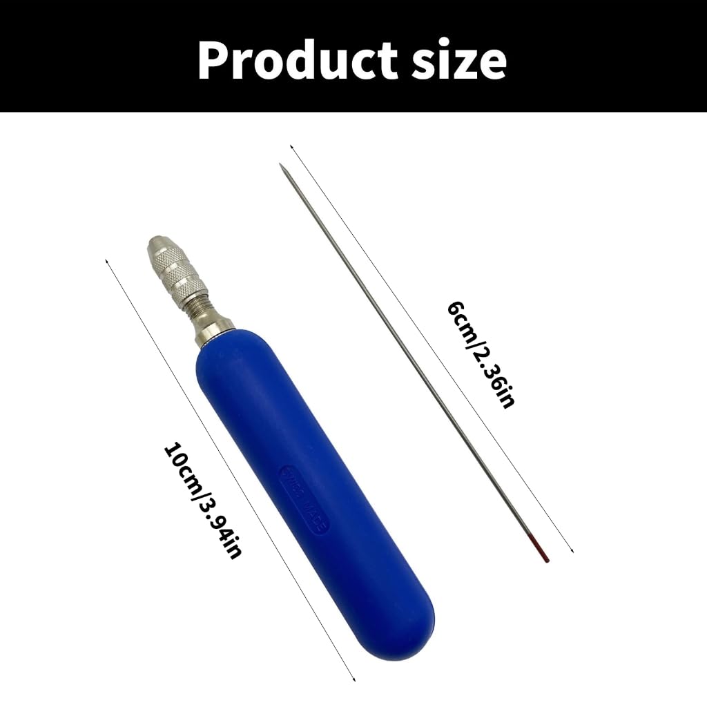 Sturdy Steel Jewelry Spots Welding Needle Handle Portable Accessory for Professional Gold Silver Brass Soldering