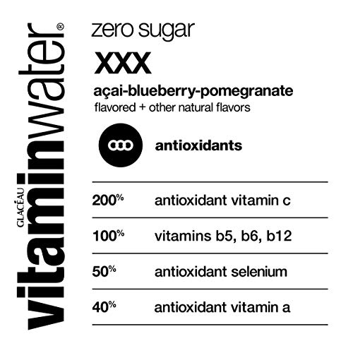 Image of vitaminwater zero XXX, 20 fl oz (Pack of 6)