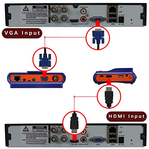 Sgef Portable Wrist Cctv Tester,5'' Lcd Monitor,Hdmi In &Vga In,Camera Debugging Helper #TOP4
