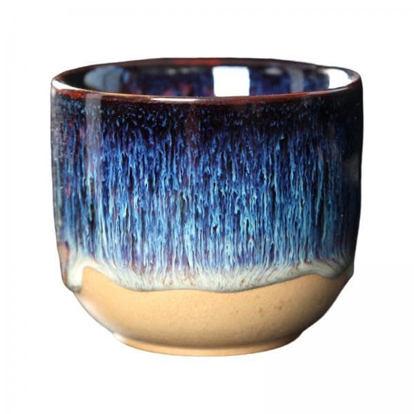 ATORSE 6Xceramic Cups 150Ml Japanese Style Sake Mug Espresso Cup for Water Latte Milk Dark BlueHome & Garden|Kitchen Dining & Bar|Dinnerware & Serving Dishes|Cups & Saucers