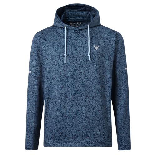 Image of M MAELREG Hoodies for Men Golf Fleece Hooded Sweatshirts Dry Fit Athletic Lightweight Casual Midlayer Mens Hoodies Pullover