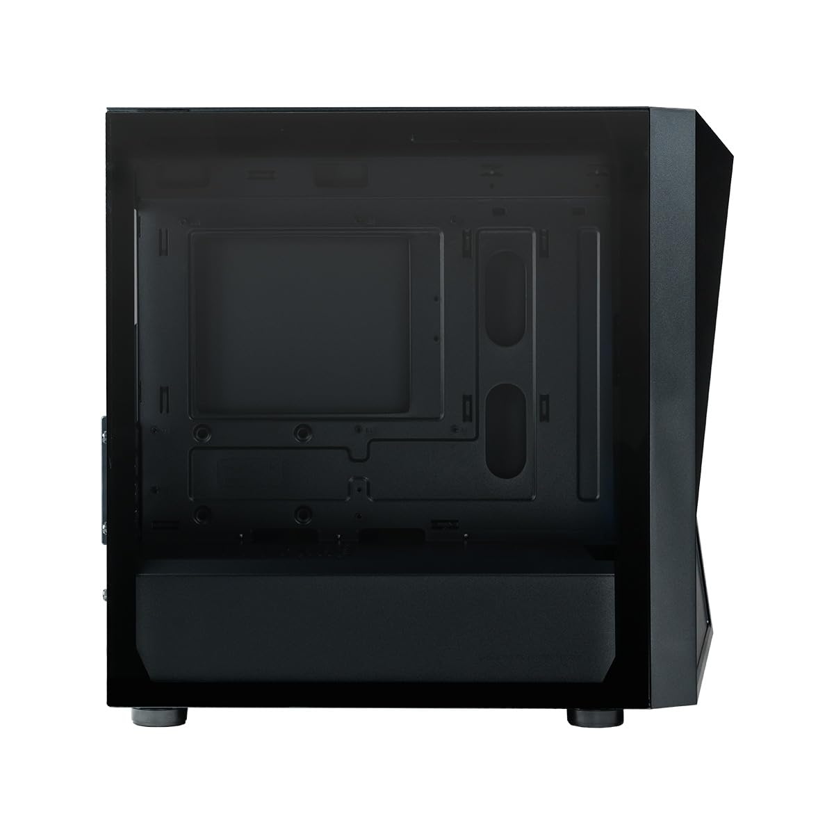 Cooler Master CMP 320 PC Case - Chassis Mini-Tower con 2 ventole ARGB da 120 mm, micro-ATX, pannello laterale in vetro temperato, raffreddamento versatile e supporto componenti, Nero