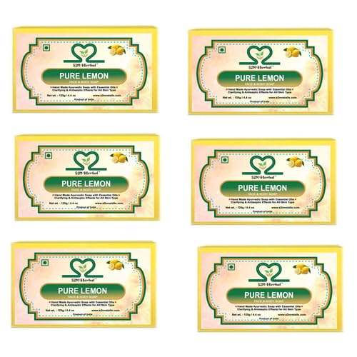 Image of Lemon Soap - Pack Of 6 (6 x 125 g), S2M-H352