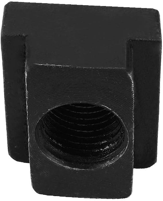 New Lon0167 M20 Steel Featured T-Slot Nut Black reliable efficacy Oxide Plated Grade 8.8 Tapped Through 2pcs(id:908 4a 37 65a)