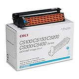 Oki Okidata 42126603 C5100 C5150 C5200 C5300 C5400 C5510 Drum (Cyan) in Retail Packaging