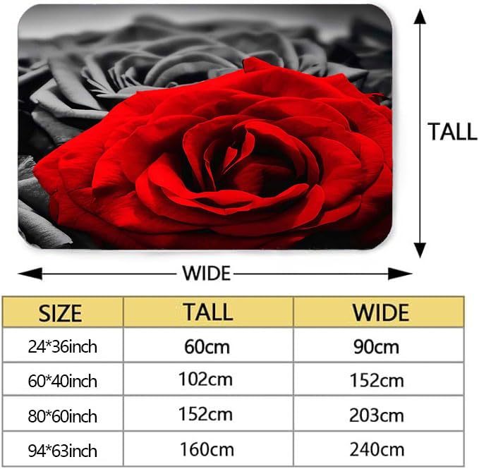 Tapete decorativo grande para sala, diseño rosa romántico miniatura 2